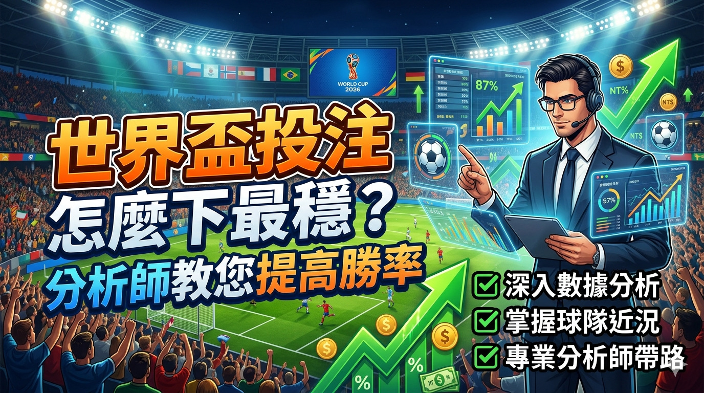 世界盃投注怎麼下最穩？分析師教您提高勝率