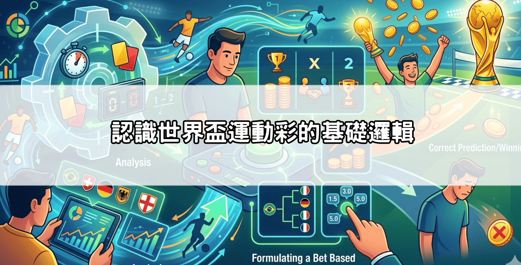 認識世界盃運動彩的基礎邏輯